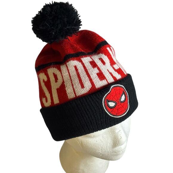 Red Spiderman Beanie - Picture 2 of 7